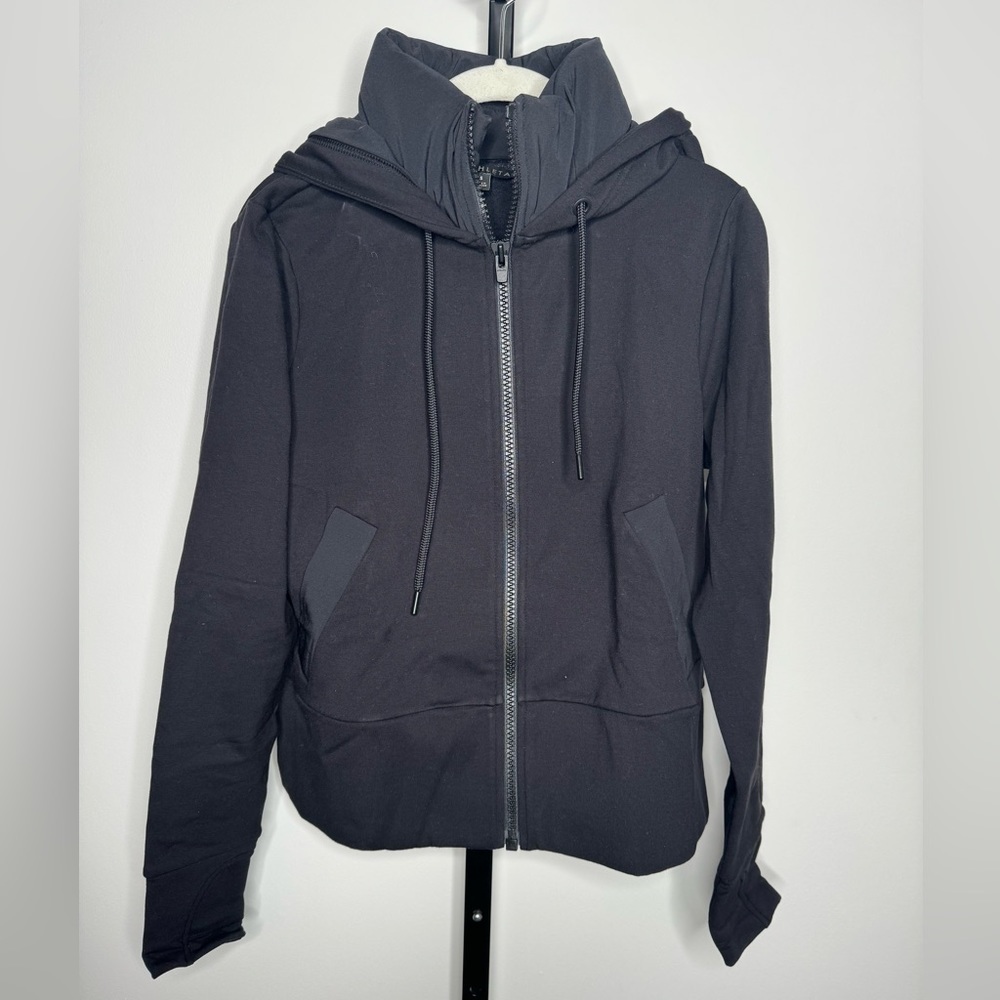 Athleta Victory Primaloft Black Hoodie - Size Small
